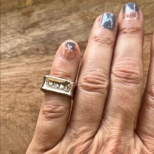 Tiffany & Co Square Concave Ring